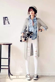 长款开衫穿搭指南 5种技巧轻松穿出好身材